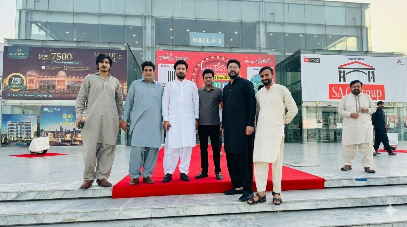 Niazi Holdings team at a property expo